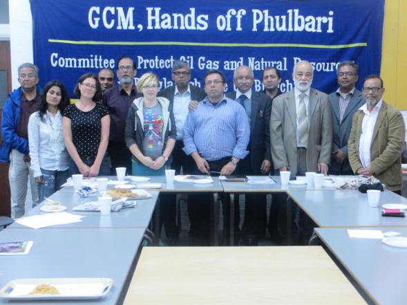 Part of the London gathering on 26 August 2015. Photo credit Zahanara Rahman 