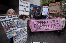 Vedanta demo London 2015