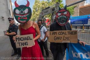 GCM CEO Gary Lye and company Chairman Michael Tang stood as numb and blatant guilty copyright Peter Marhsall